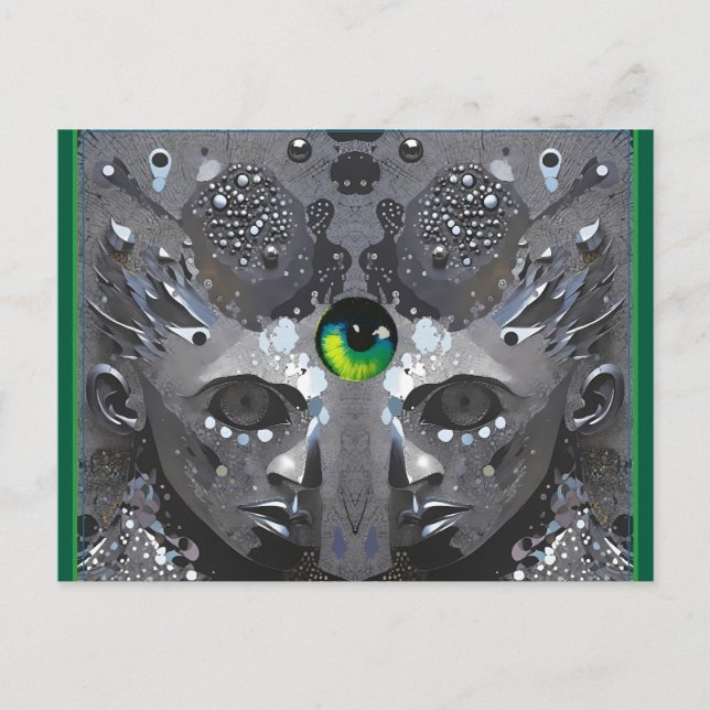 Astral Stonewalling - Ken Gage Art Postcard (Front)