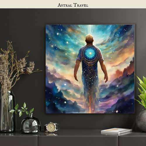 Astral Travel OBE Lucid Dreamer Dream Meaning Poster