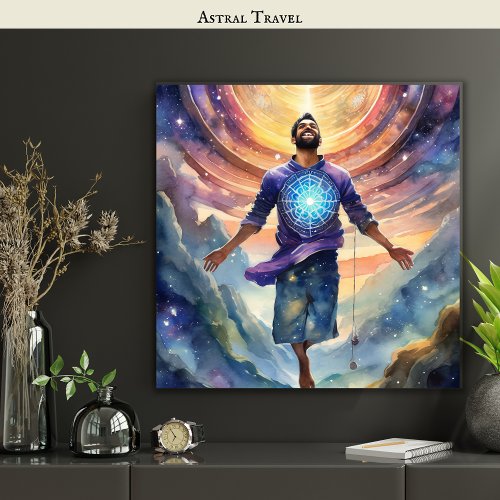 Astral Travel OBE Lucid Dreamer Dream Meaning Poster