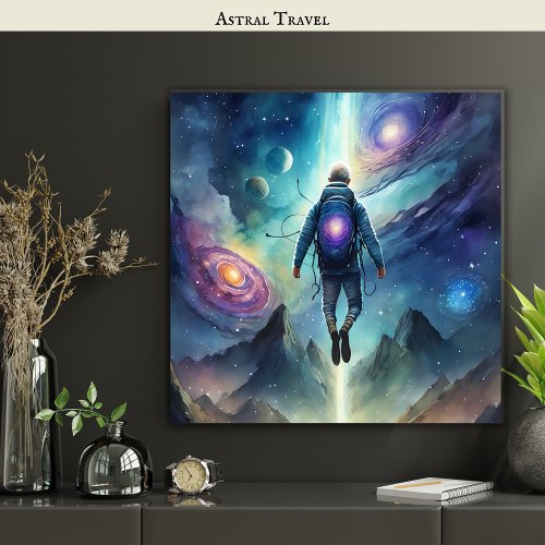 Astral Travel OBE Lucid Dreamer Dream Meaning Poster