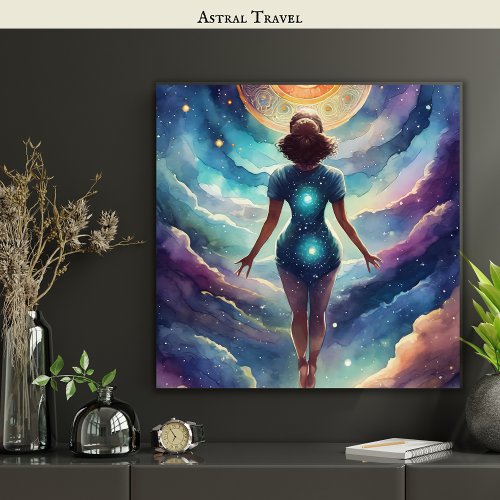 Astral Travel OBE Lucid Dreamer Dream Meaning Poster