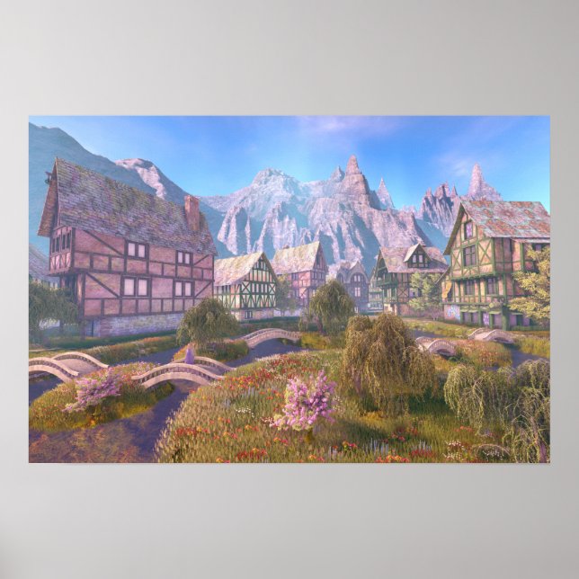 Astral Village Poster (Front)