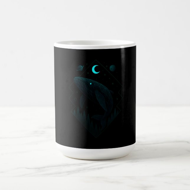 Astral Whale - Cosmic Ocean Giant Coffee Mug (Center)