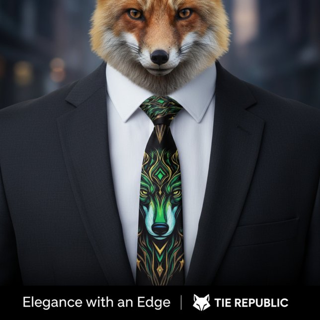 Astral Wolves Neck Tie (Creator Uploaded)