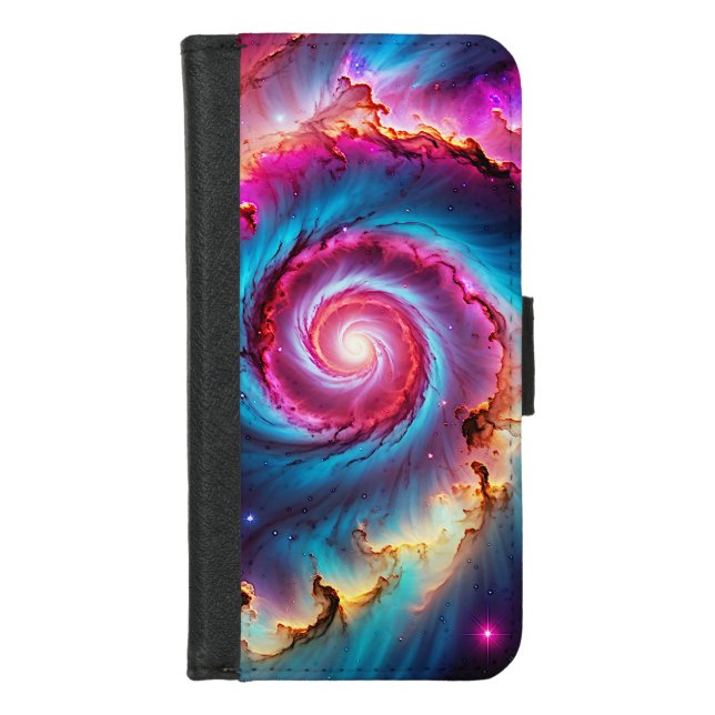 “Astralis” - Nebula and Galaxies                   iPhone Wallet Case (Front)