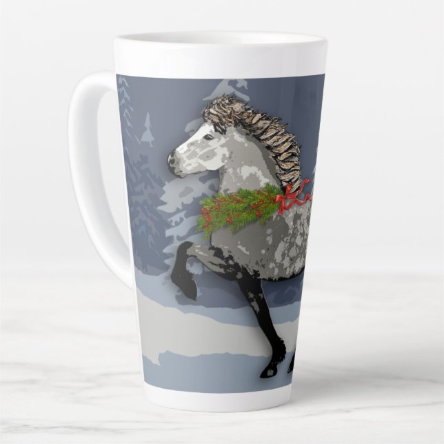 Astrid for the Holidays  Latte Mug (Left Angle)