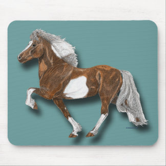 Astrid Icelandic Horse gaiting Mouse Pad