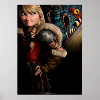 Astrid & Stormfly Poster