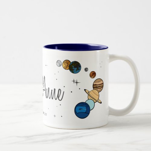 Astro Anne Two_Tone Coffee Mug