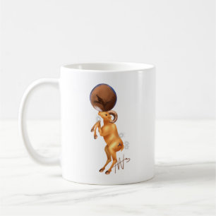 Astro Aries Mars Zodiac Coffee Mug