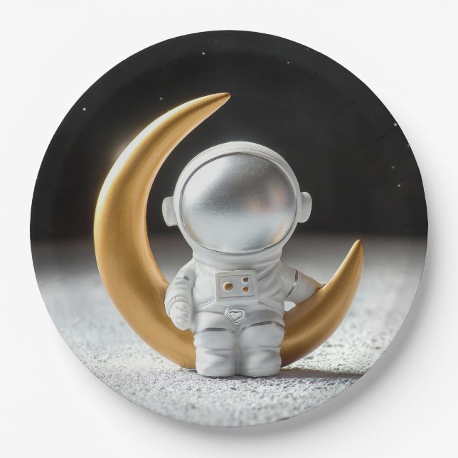 Astro Buddy  Paper Plates (Front)