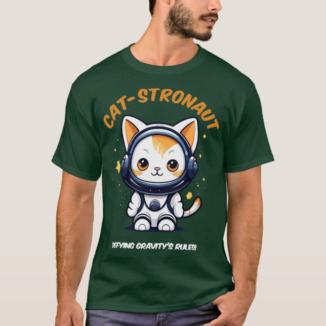 Astro Cat 1 T-Shirt (Front)