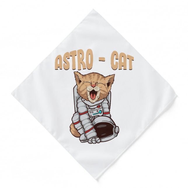 Astro Cat Bandana (Front)