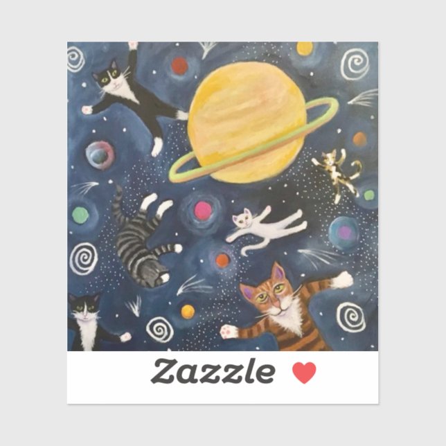 Astro Cats Sticker (Sheet)