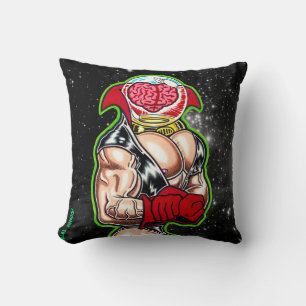 Astro-Creeps™: Dr. Diabolique™ Throw Pillow