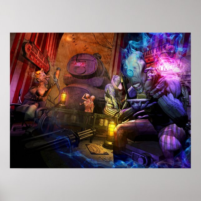 Astro Freak Show Poster (Front)