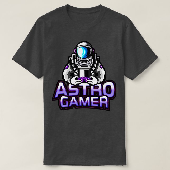 Astro Gaming Astronaut Esports T-Shirt (Design Front)