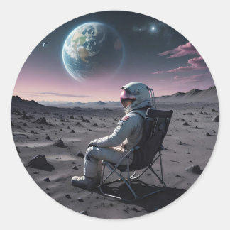 Astro Leisure Classic Round Sticker