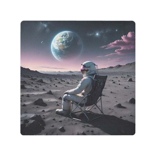 Astro Leisure Metal Print (Front)