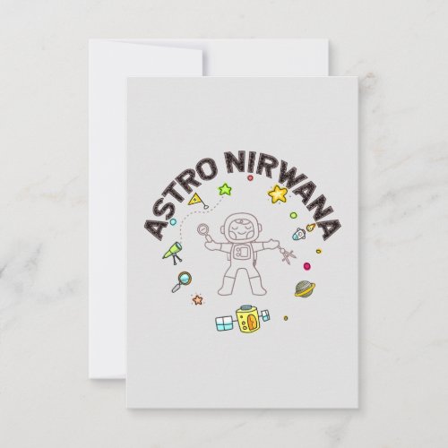 Astro Nirwana Thank You Card