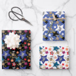 Astro Nut Stars Wrapping Paper Sheets