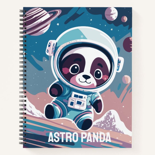 Astro Panda Notebook (Front)