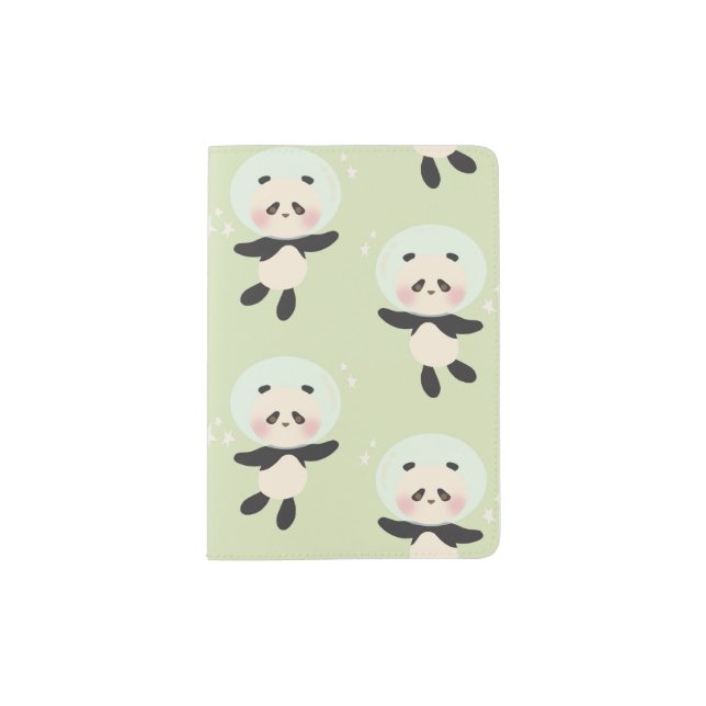 Astro Panda Passport Holder (Front)