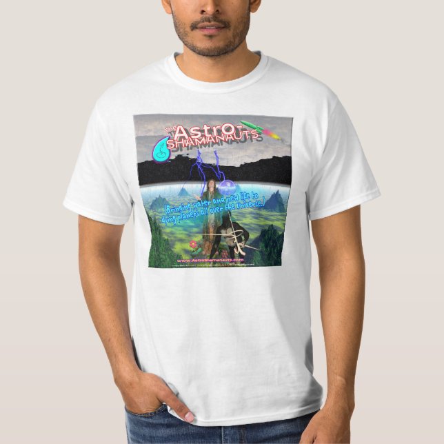 Astro-Shamanauts T-Shirt (Mens #1) (Front)