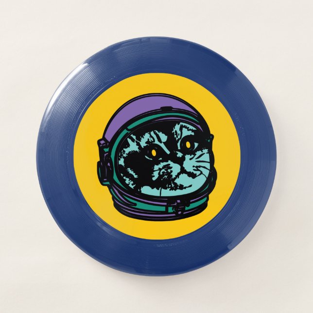 Astro Space Cat Meme Breathing Intensifies... Wham-O Frisbee (Front)