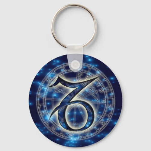 Astro Symbol Capricorn Keychain