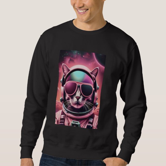 Astrocat in Space Sweatshirt (Front)