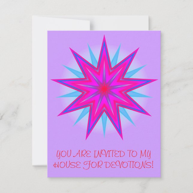 AstroJalal10 Invitation (Front)