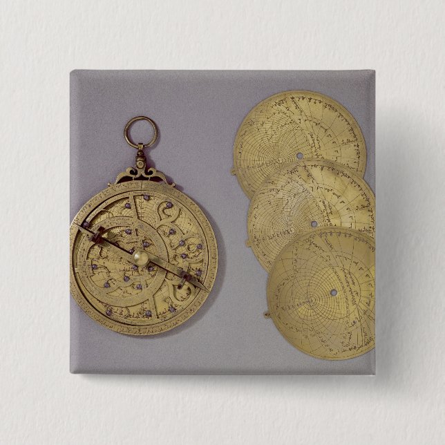 Astrolabe, 1216 button (Front)