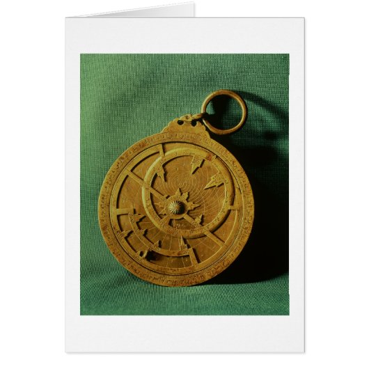 Astrolabe (copper) cards (Front)