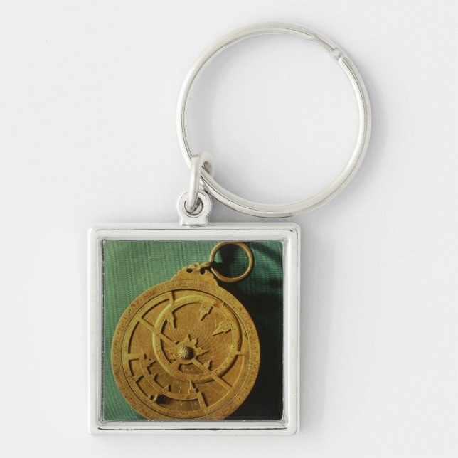 Astrolabe (copper) keychain (Front)