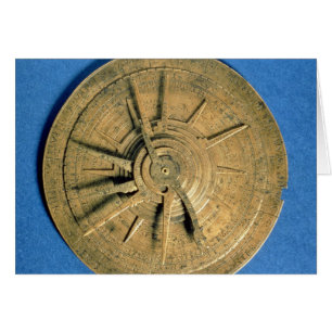 Astrolabe for calculating horoscopes, European Cards