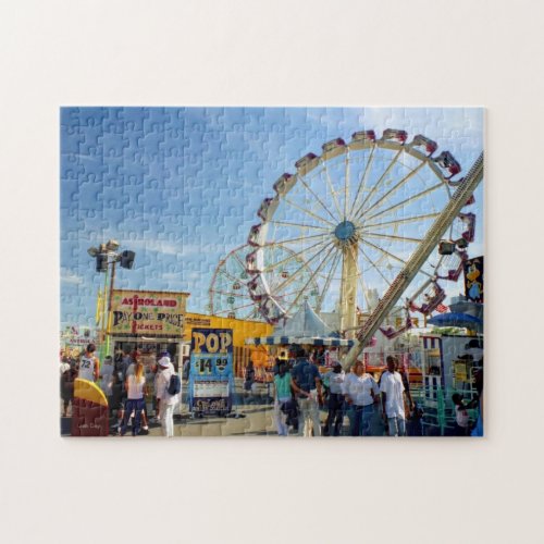 Astroland Amusement Park Jigsaw Puzzle