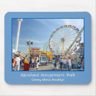 Astroland Amusement Park Mousepad