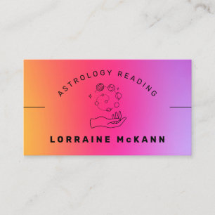 ASTROLOGER Astrology Reading AURA Reading Business Card