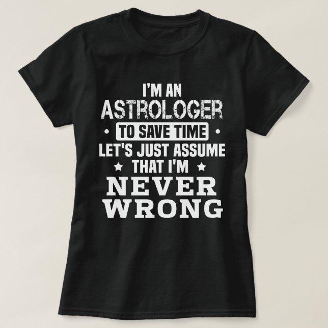 Astrologer T-Shirt (Design Front)