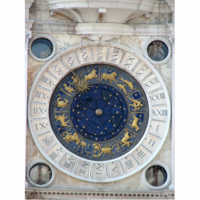 Astrological Clock,  Piazza San Marco, Venice Statuette (Front)