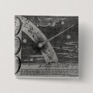 Astrological diagram of the comet button