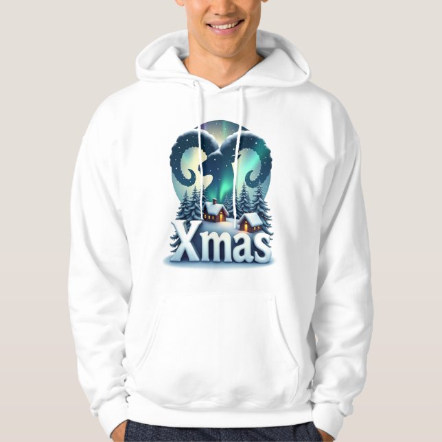 Astrological Sign Aries| Xmas Celebration Hoodie (Front)