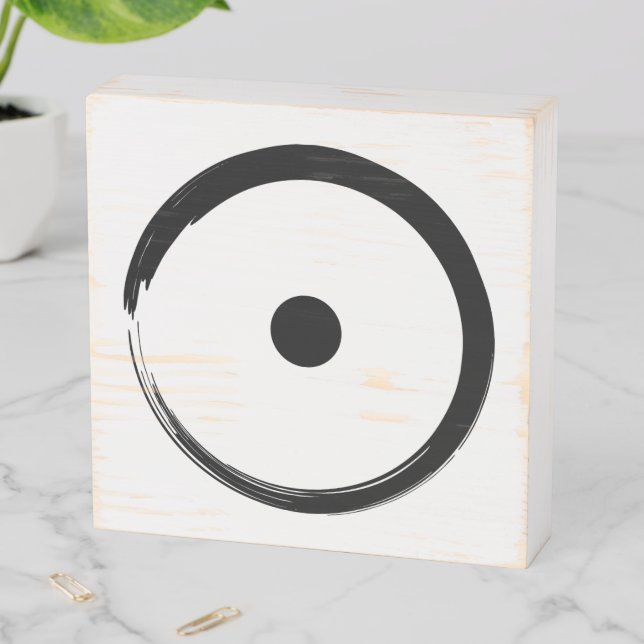 Astrological Sun Sign - Buddhism Zen Circle 1 (In Situ Horizontal)