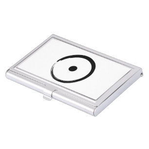 Astrological Sun Sign - Buddhism Zen Circle 1 Business Card Case