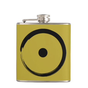 Astrological Sun Sign - Buddhism Zen Circle 1 Flask