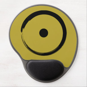 Astrological Sun Sign - Buddhism Zen Circle 1 Gel Mouse Pad