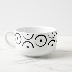 Astrological Sun Sign - Buddhism Zen Circle 1 Soup Mug
