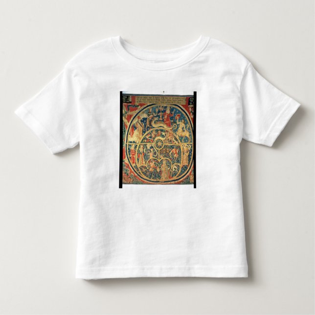 Astrological tapestry toddler t-shirt (Front)