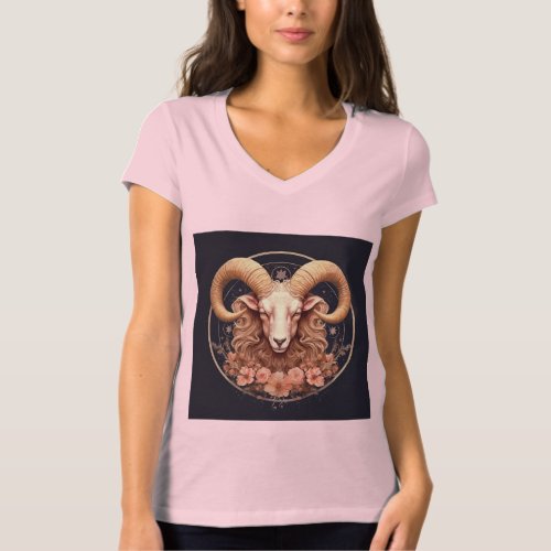 Astrological Warriors Aries Zodiac T_Shirt